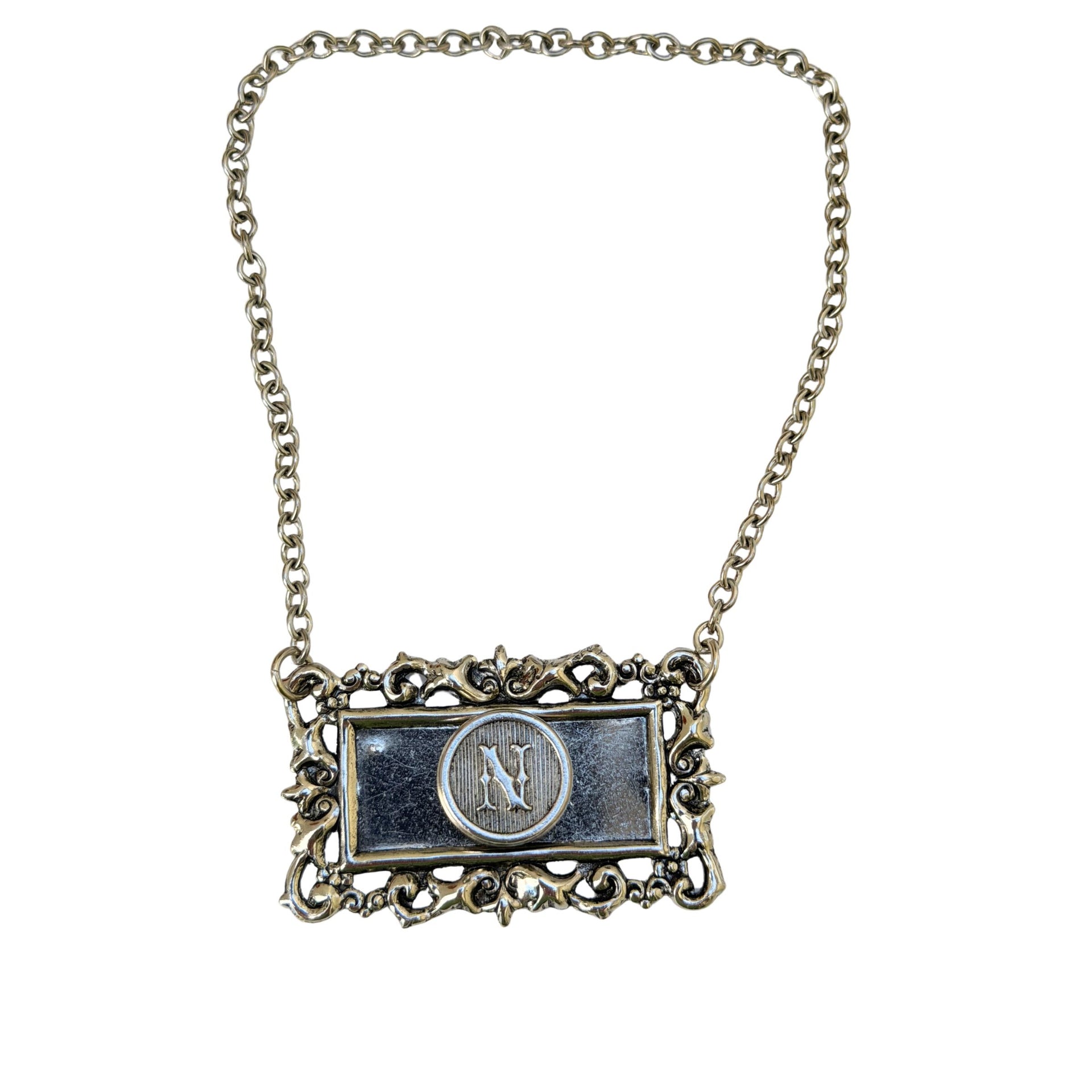 Decanter Label Marker with Initial | All Letters Available