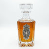 Decanter with Vintage inspired silver medallion