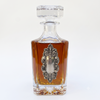 Decanter with Vintage Fancy  Silver Medallion