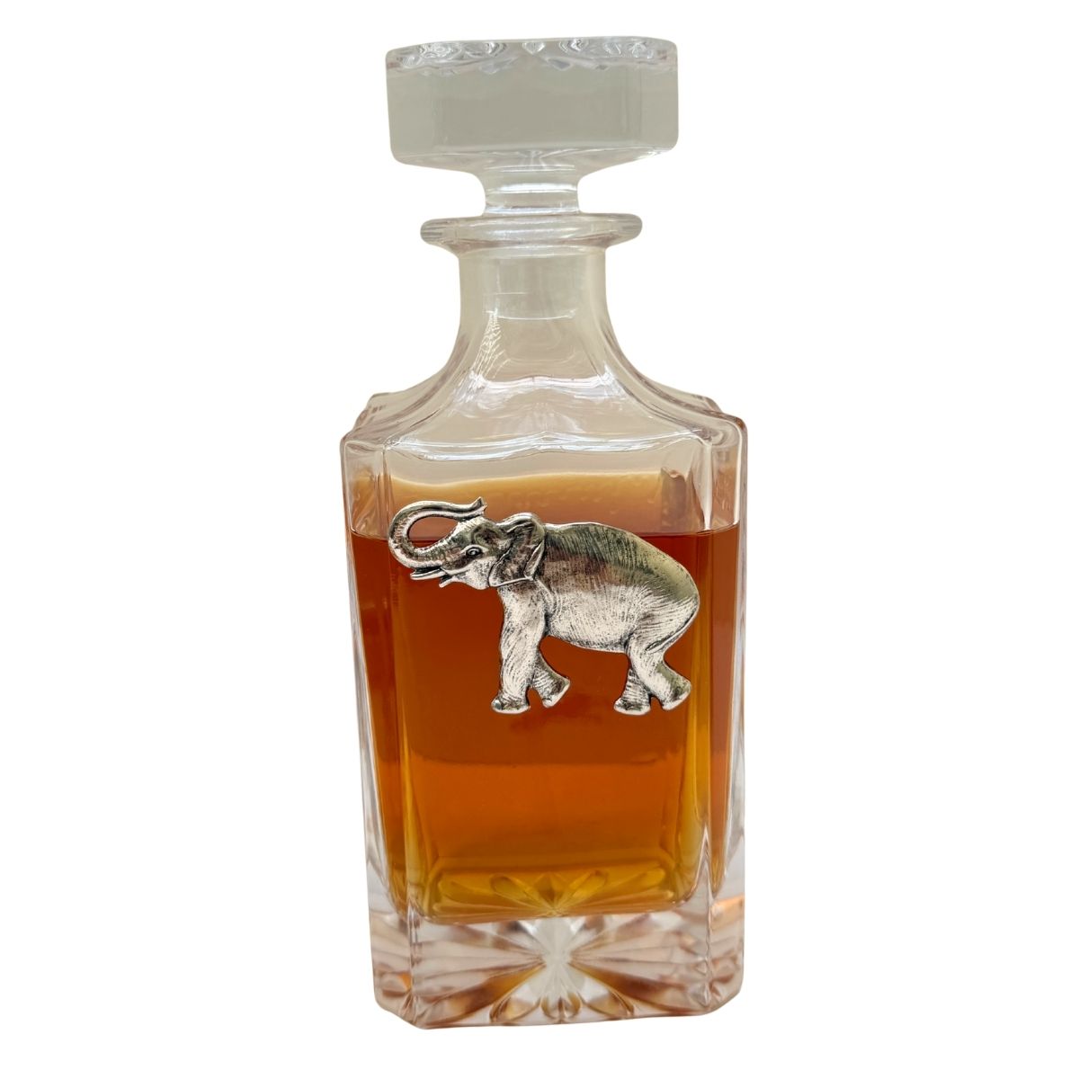 Elephant decanter elegant gift for Alabama fan