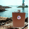 Leather Flask Gift for 250th Anniversary of America | Patriotic Gift
