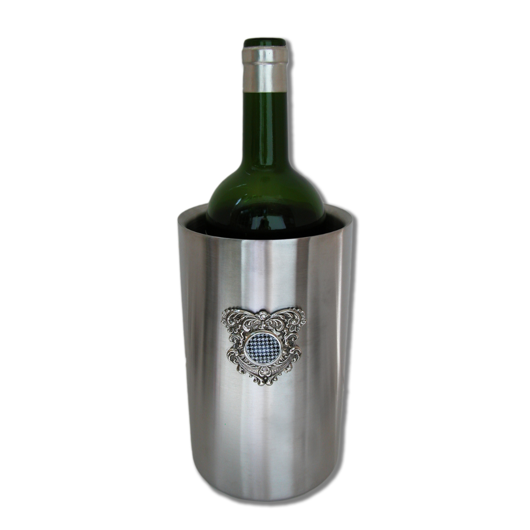 Houndstooth Wine Cooler, Stainless Steel Wine Cooler