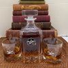 Hunter Jumper Decanter Set | Gift for Equestrian