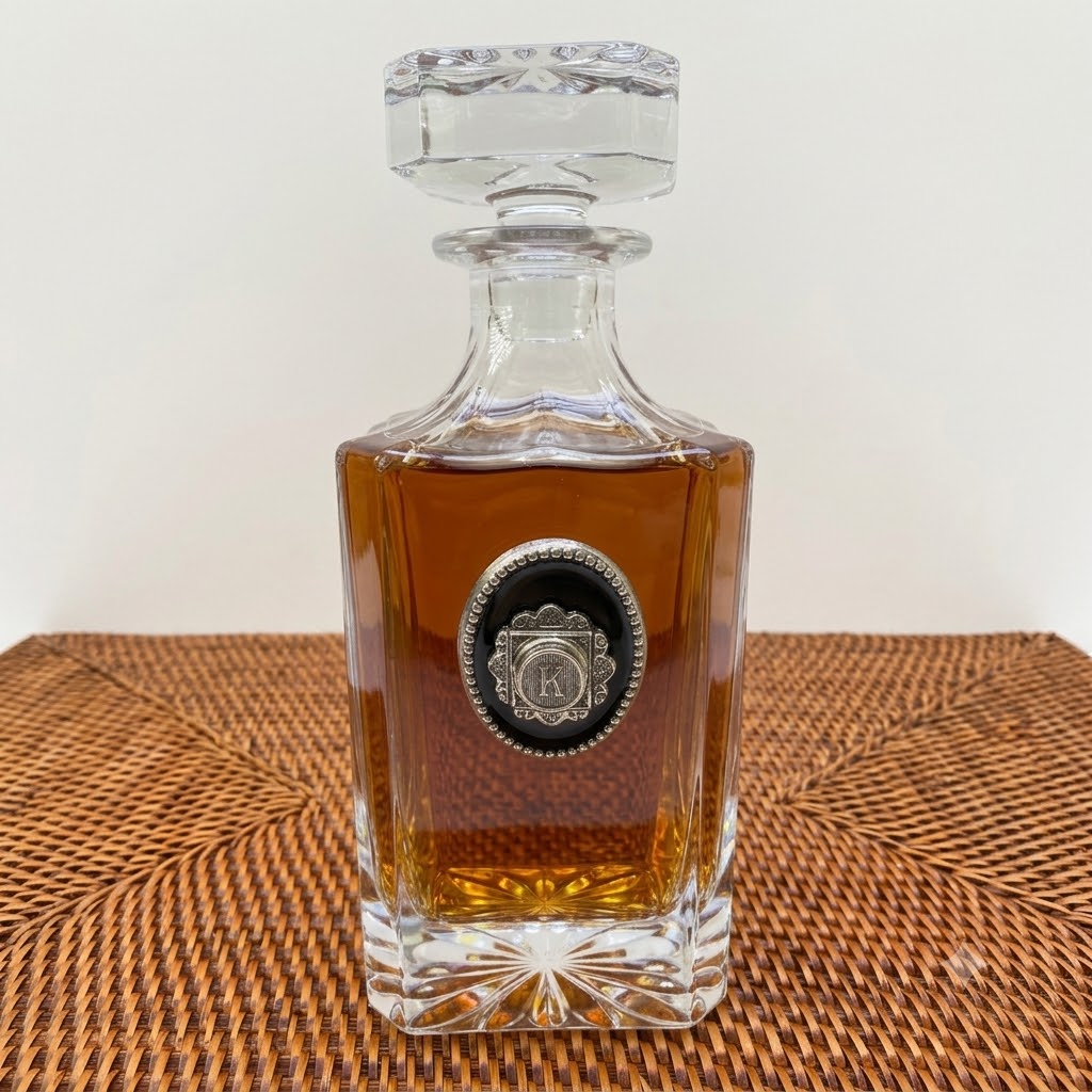 Initial Theme Decanter | Gift for Groomsman