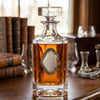 The Classic Legacy decanter with a large vintage inspired medallion is a great birthday gift, anniversary gift, or holiday gift.  Each is handcrafted in our studio.  