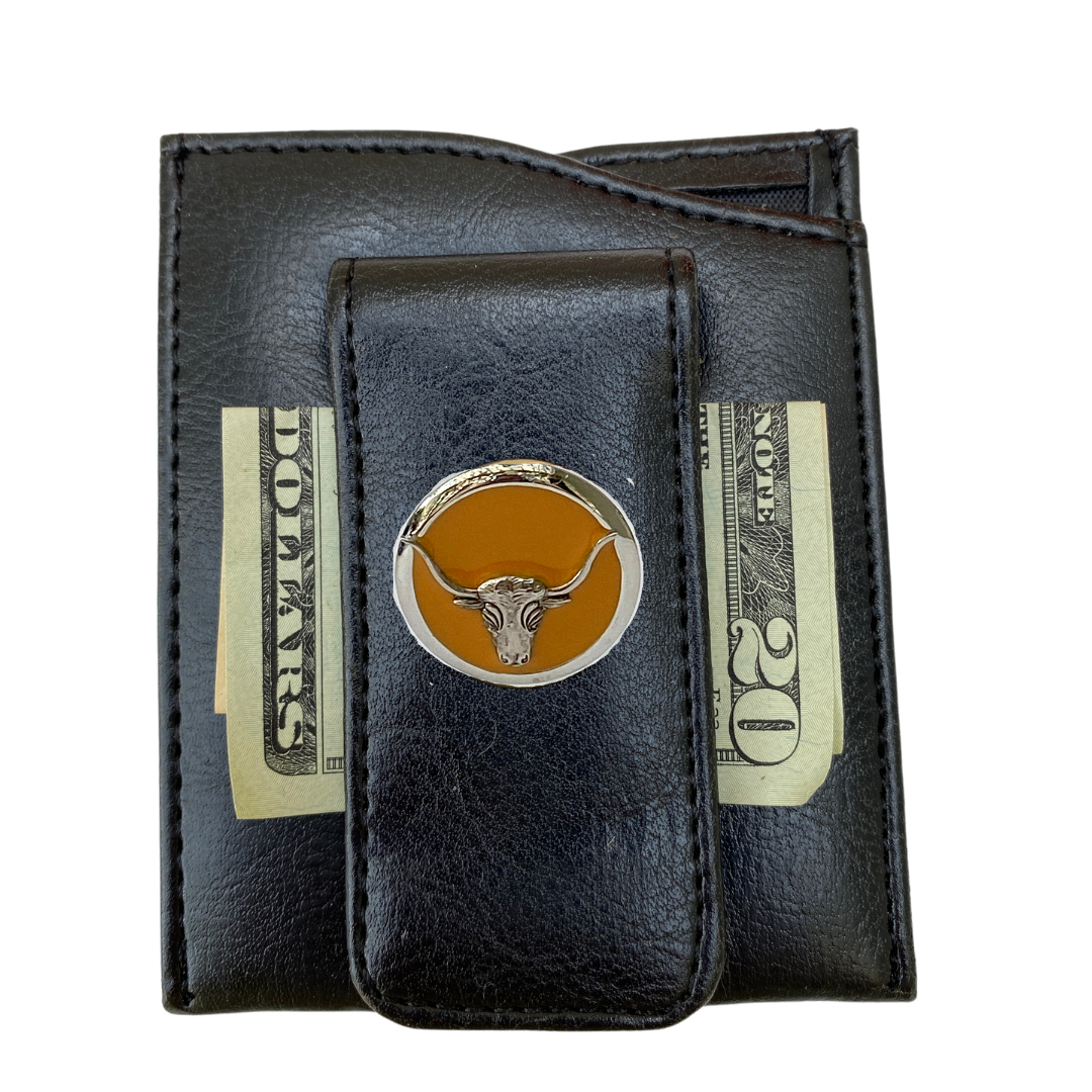 Longhorn Money Clip | Gift for Longhorn Fan