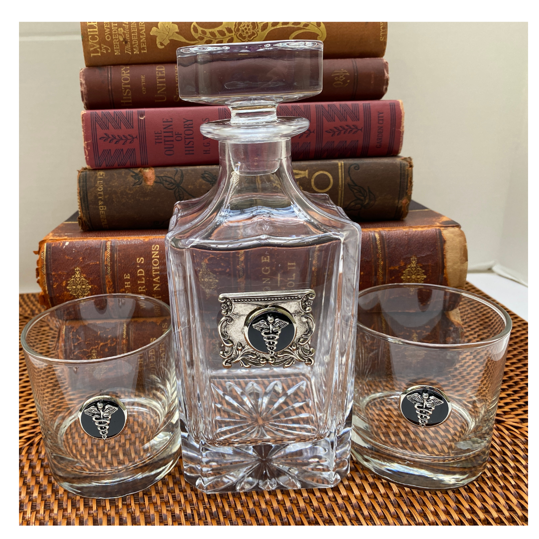 Medical Theme Decanter | Gift for Medical School Graduate