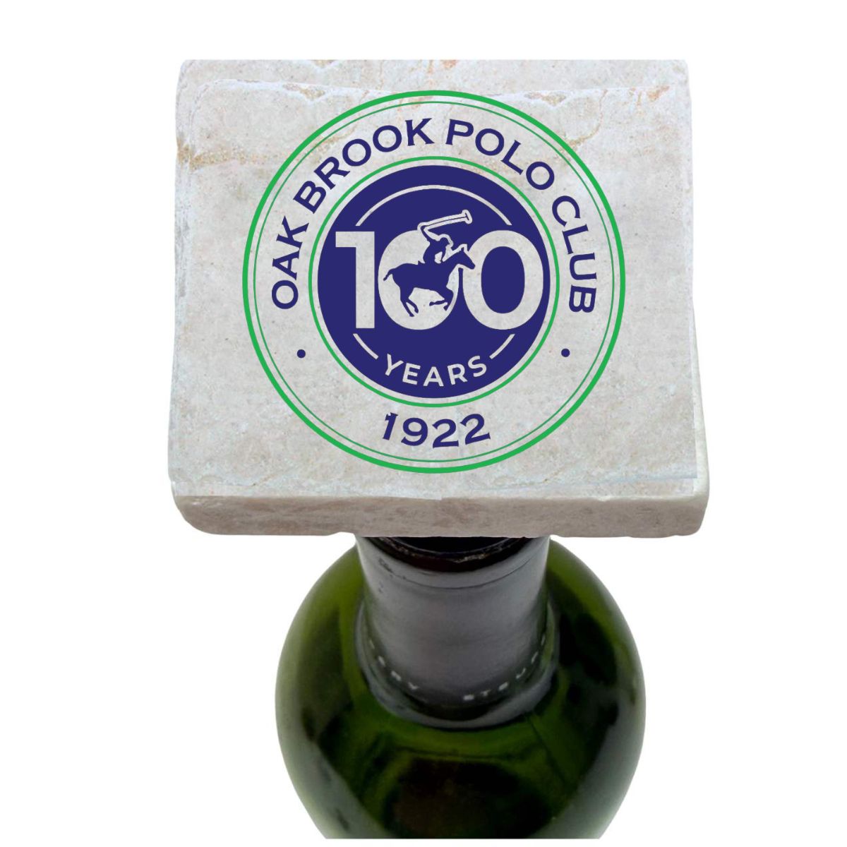 Custom Bottle Stopper with Your Polo Club Logo, Gift for Polo Equestrian
