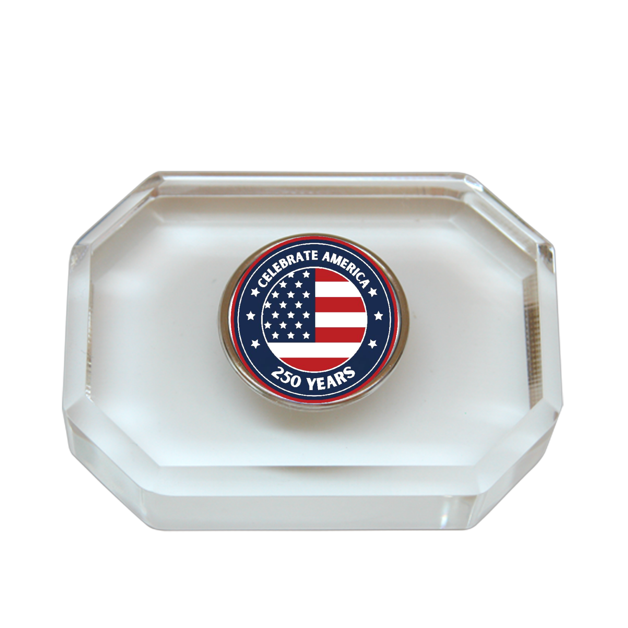 Paperweight Gift | Celebrate America 250 Years | 250th Anniversary Gift for America