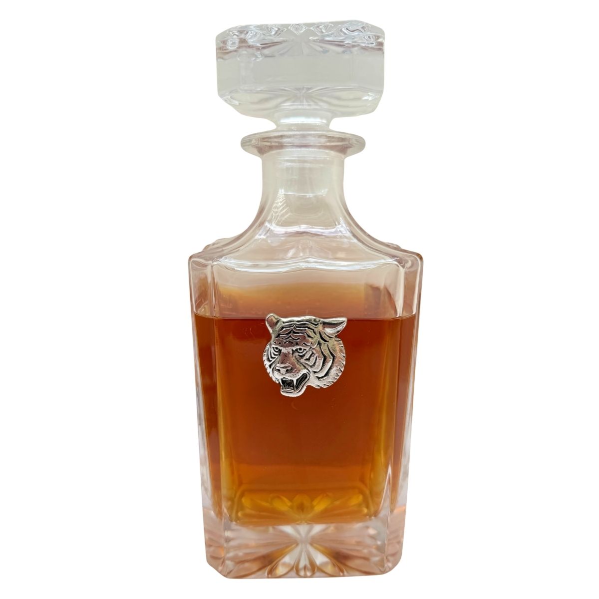 Tiger Decanter Gift for Tiger Sports Fan