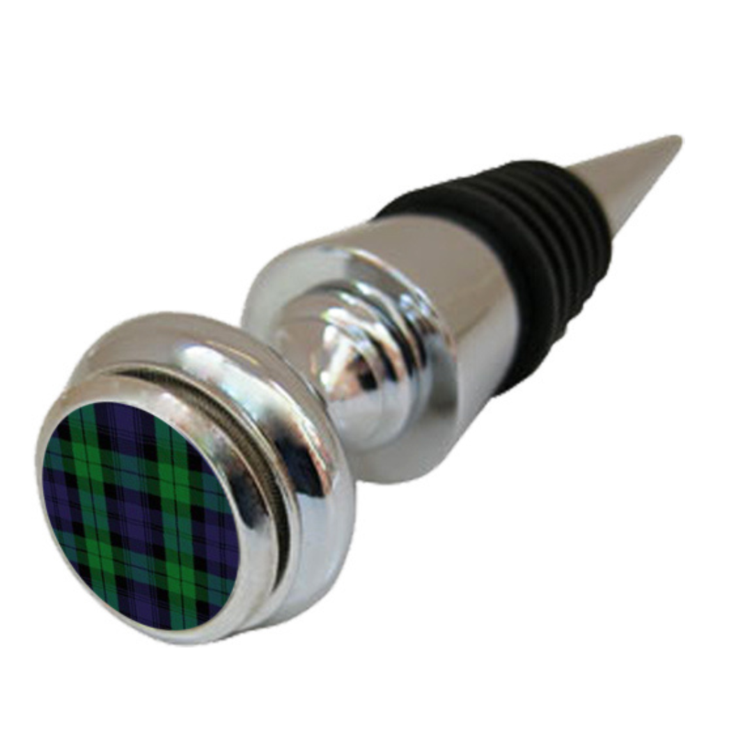 Blackwatch Plaid Bottle Stopper | Gift for Lover of Scotland