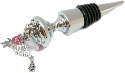 It's a Girl Wine Bottle Stopper