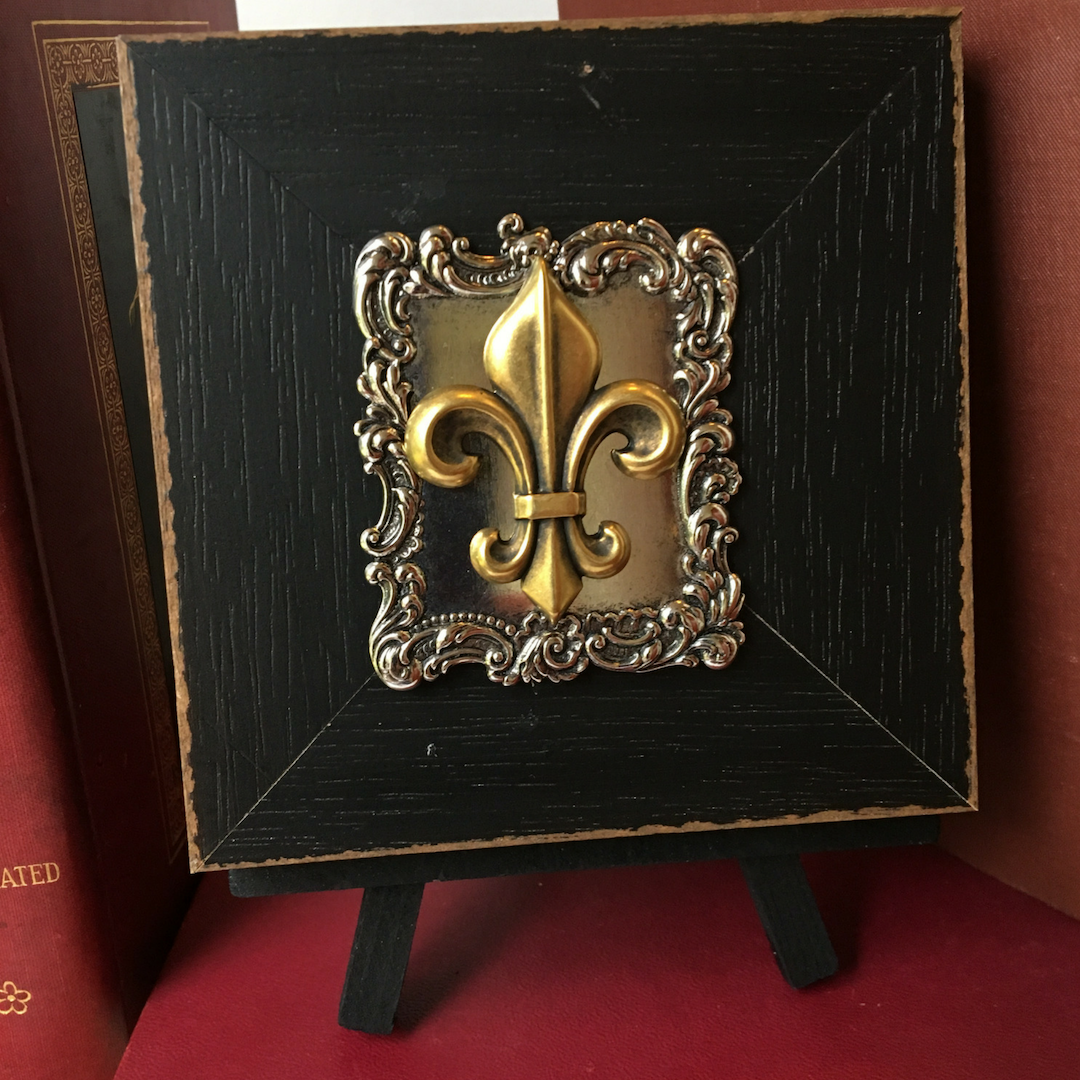 Wooden Art,  Fleur de Lis 5