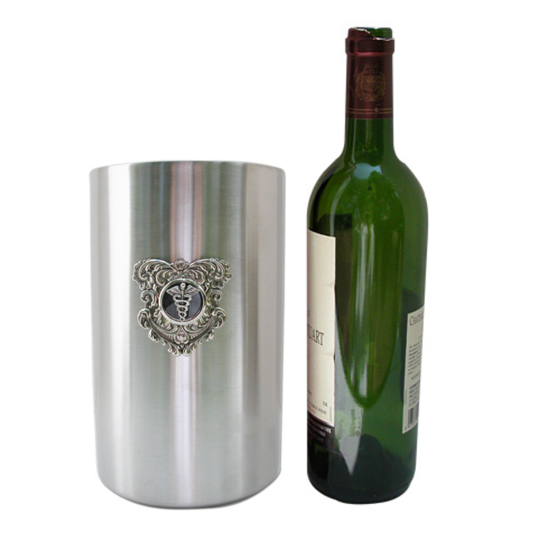 Medical Theme Wine Cooler | Gift for Doctor | Gift for Medical School Graduation