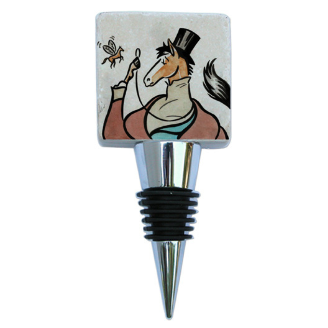 Equestrian Custom Bottle Stopper | Horse Show Gift | Gift for with Your Logo