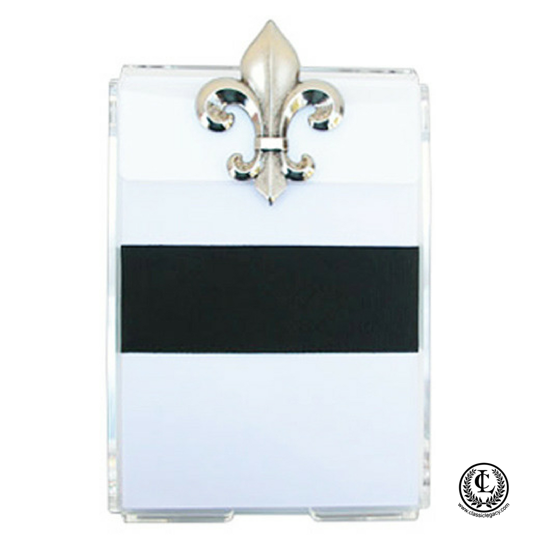 Fleur de Lis Notepad