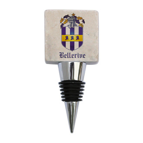 Custom Golf Marble Wine Bottle Stopper with YOUR LOGO | Golf Tournament Gift