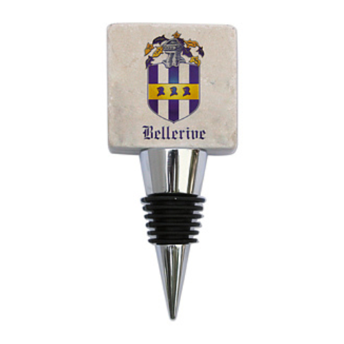 Custom Golf Marble Wine Bottle Stopper with YOUR LOGO