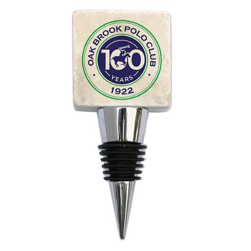 Custom Marble Bottle Stopper for Polo Event