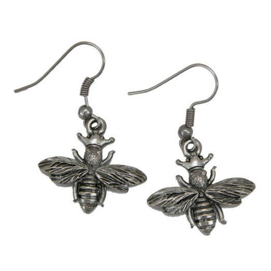 Bee Lover Gift for Her | Queen Bee Earrings