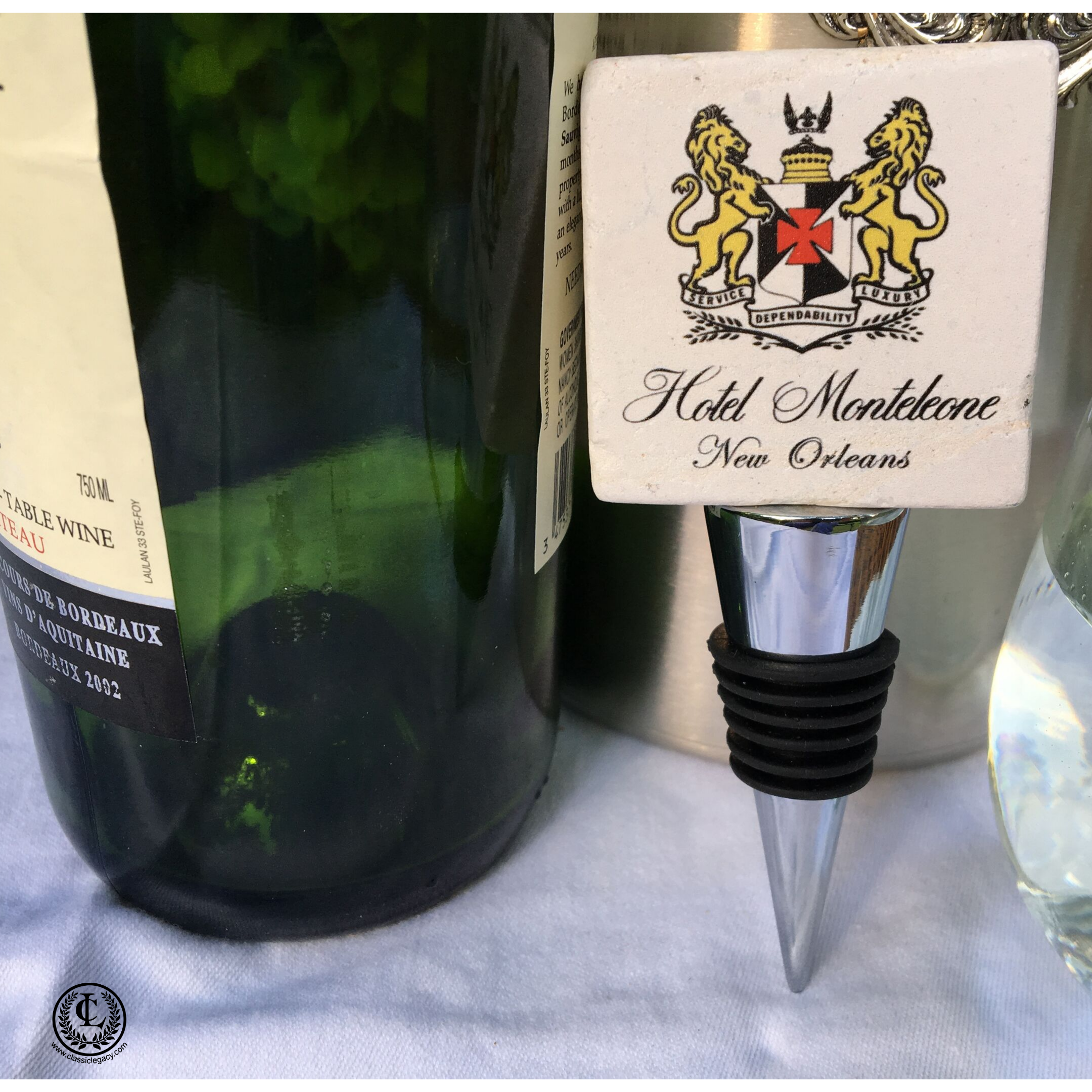 Custom Marble Wine Bottle Stopper