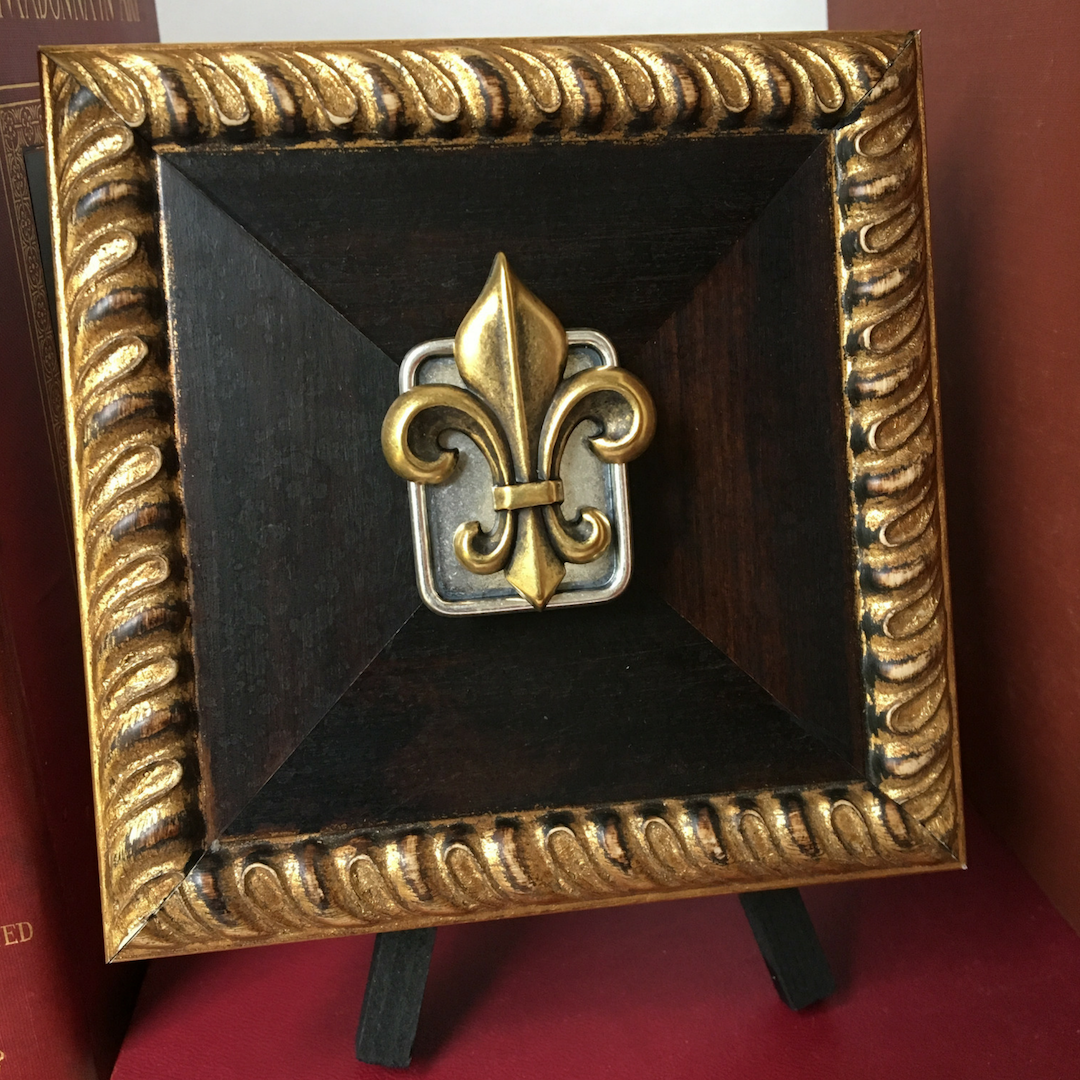 Wooden Art,  Fleur de Lis 14