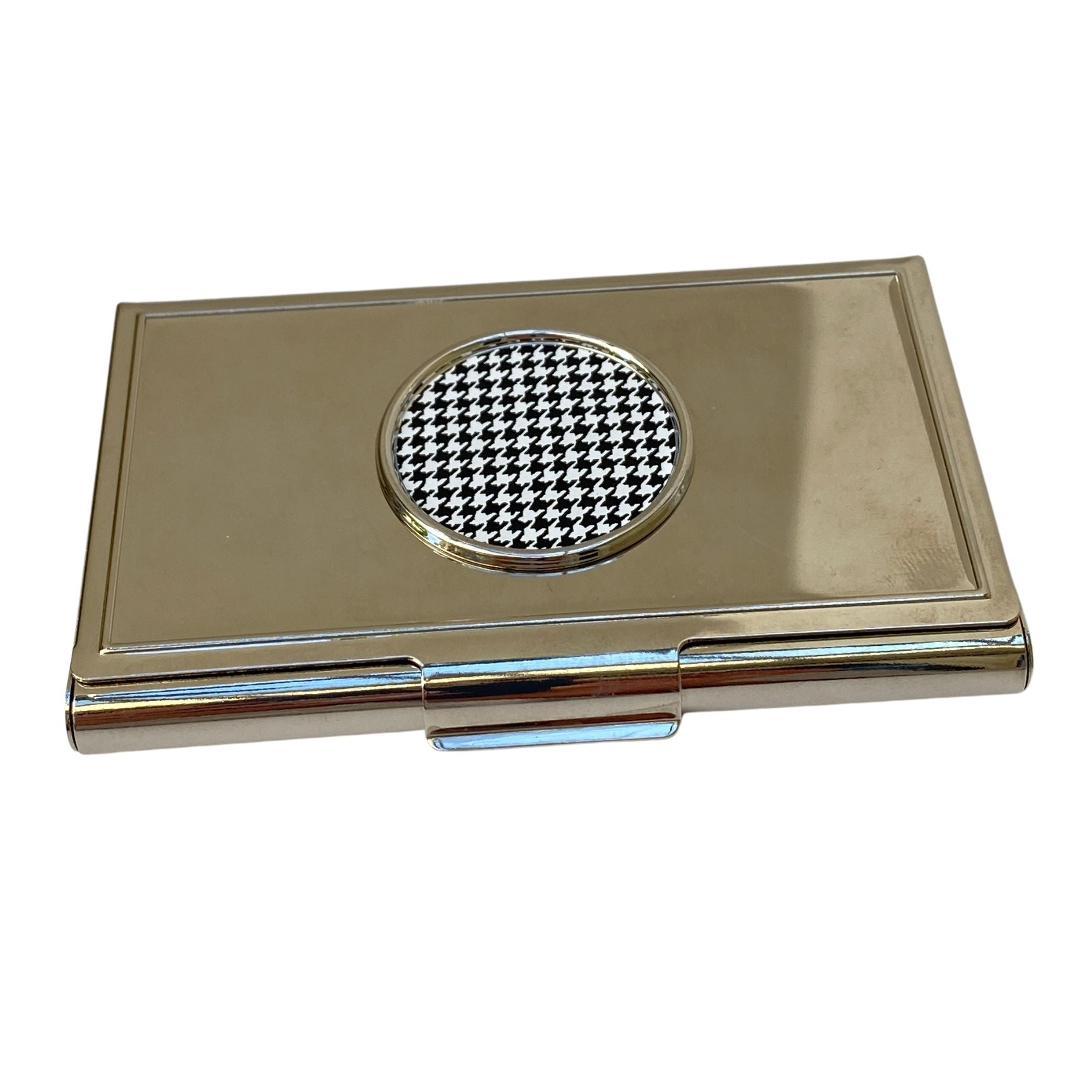 Houndstooth Business Card Holder