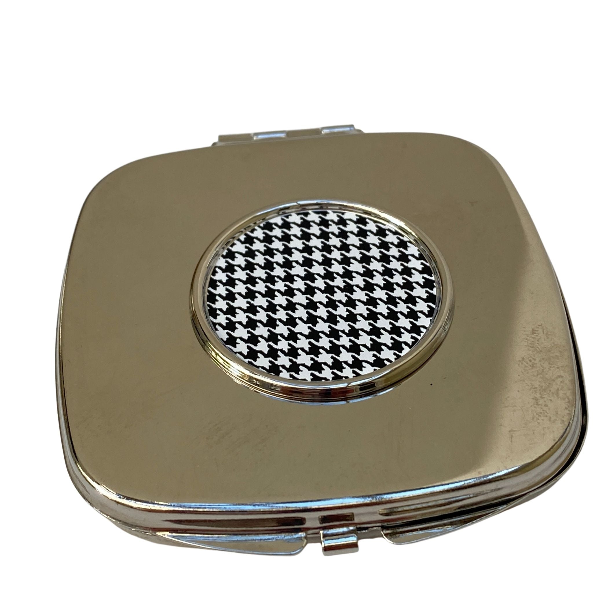 Houndstooth Purse Mirror