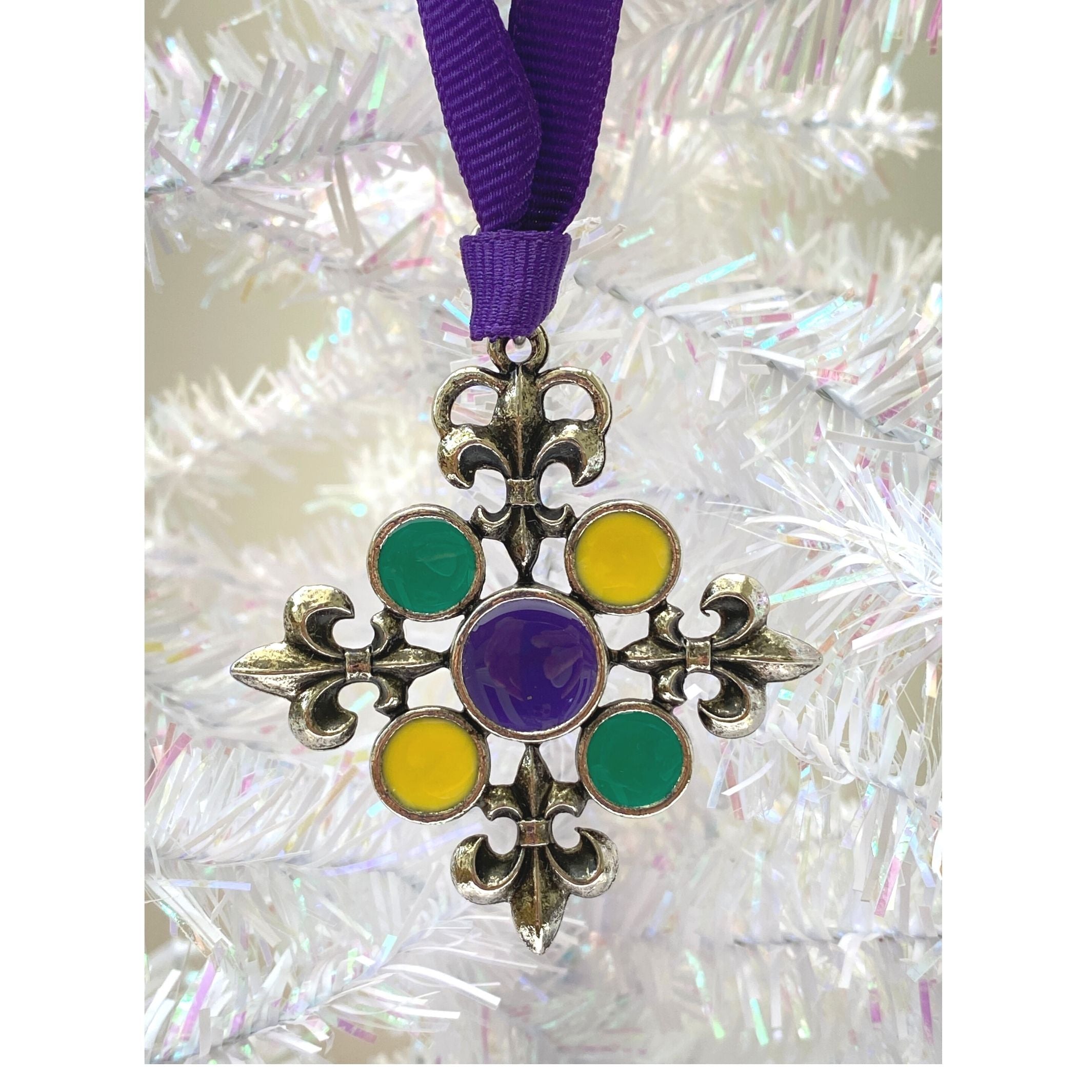 Mardi Gras Christmas Ornament