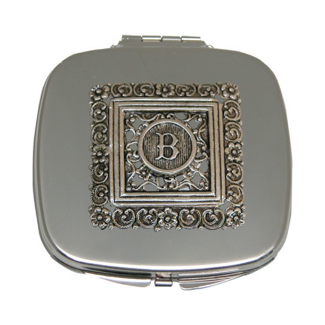 Initial Purse Mirror | Bridesmaid Gift