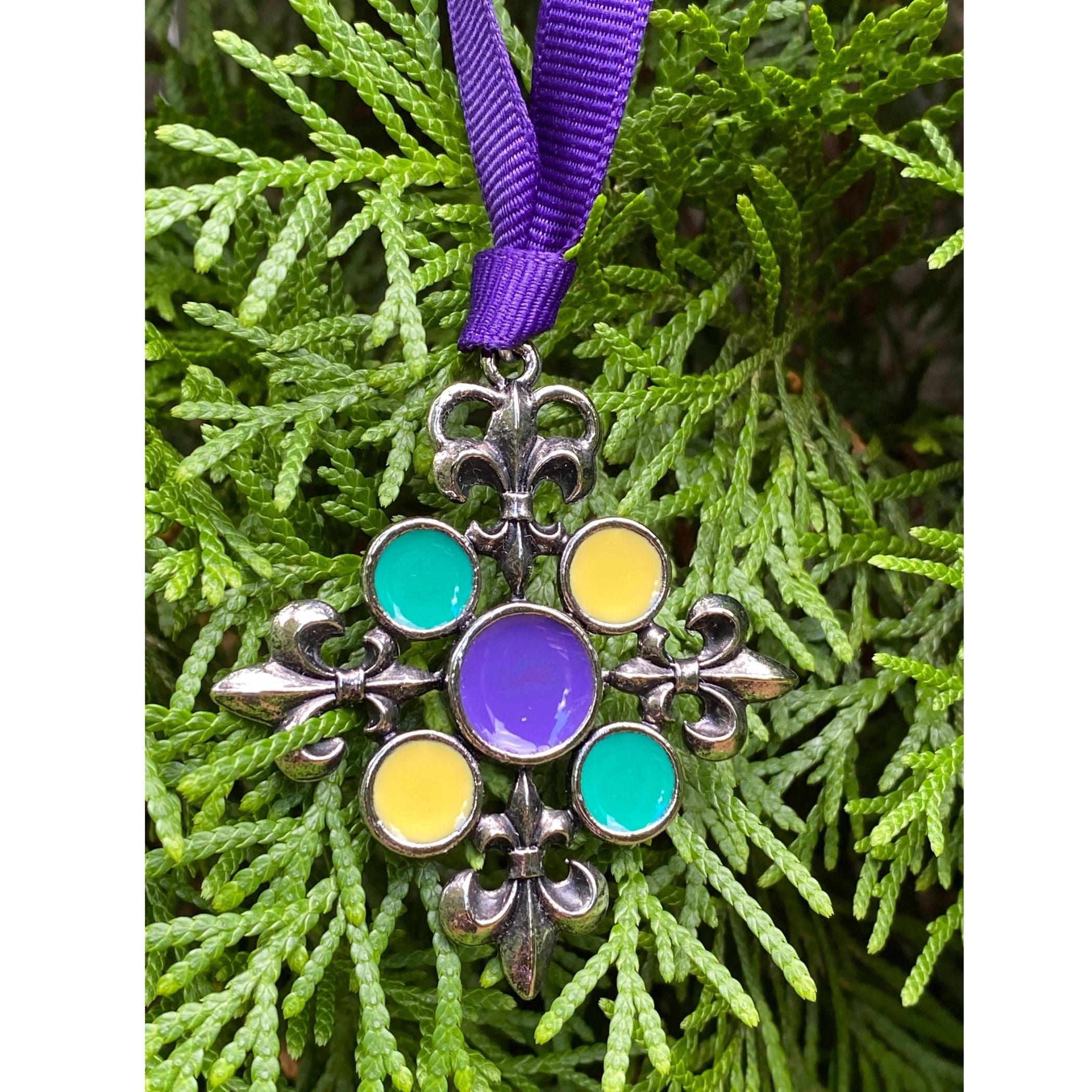 Mardi Gras Christmas Ornament