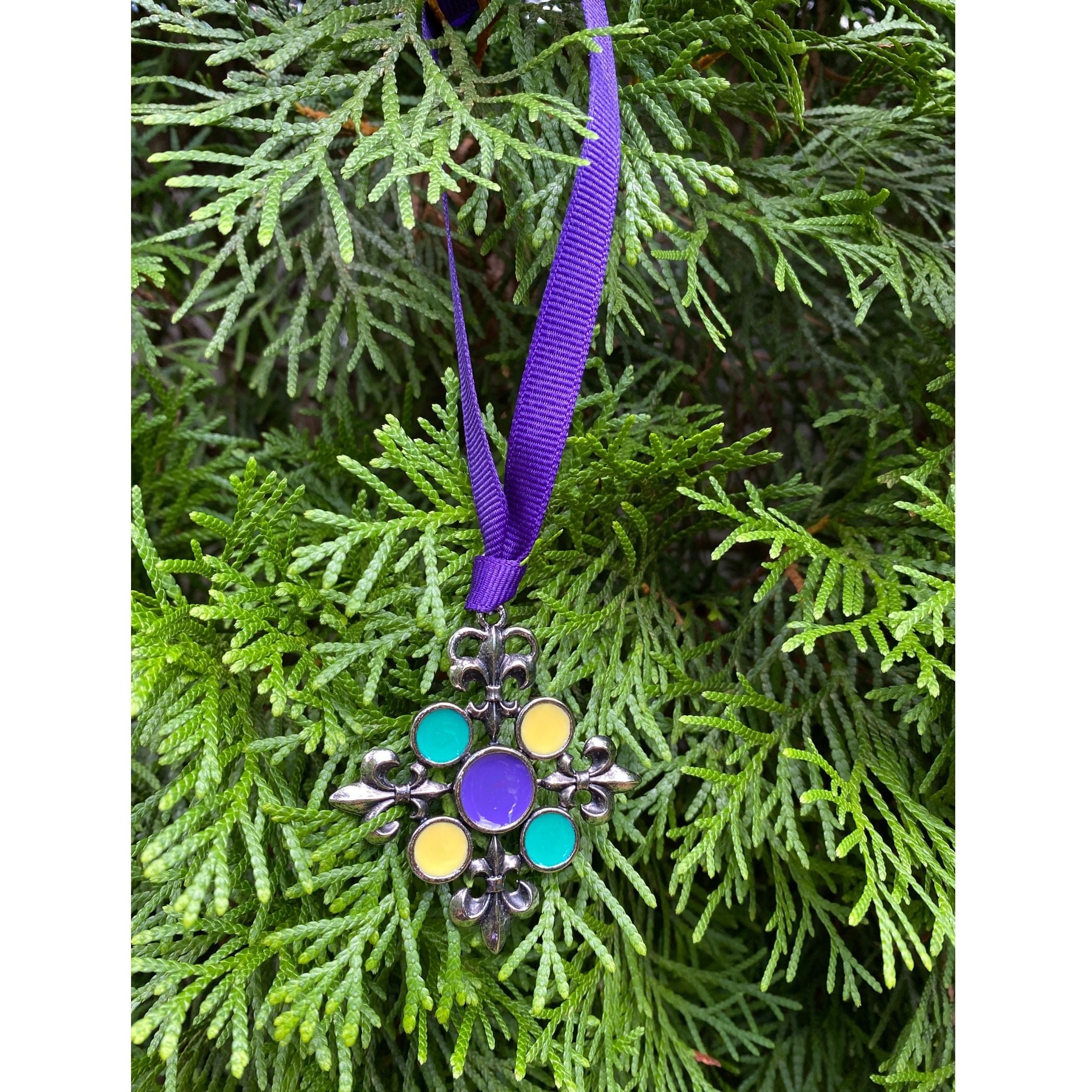 Mardi Gras Christmas Ornament