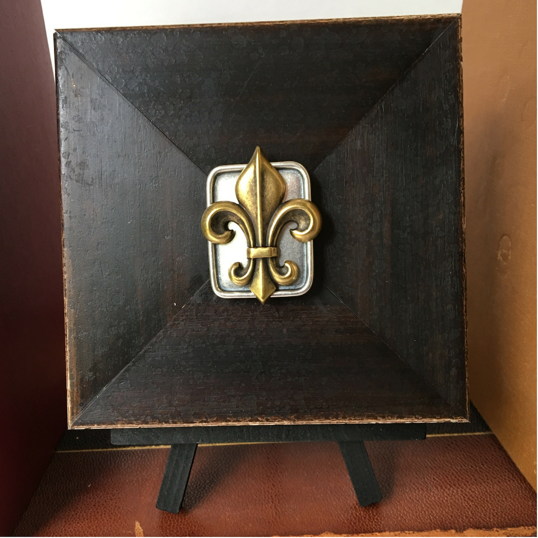 Wooden Art,  Fleur de Lis 13