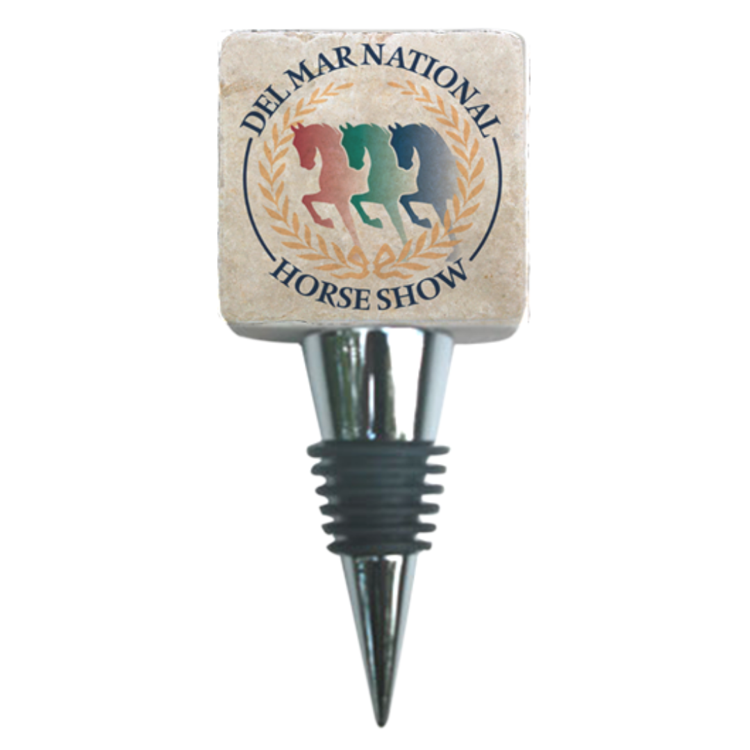 Equestrian Custom Bottle Stopper | Horse Show Gift | Gift for with Your Logo
