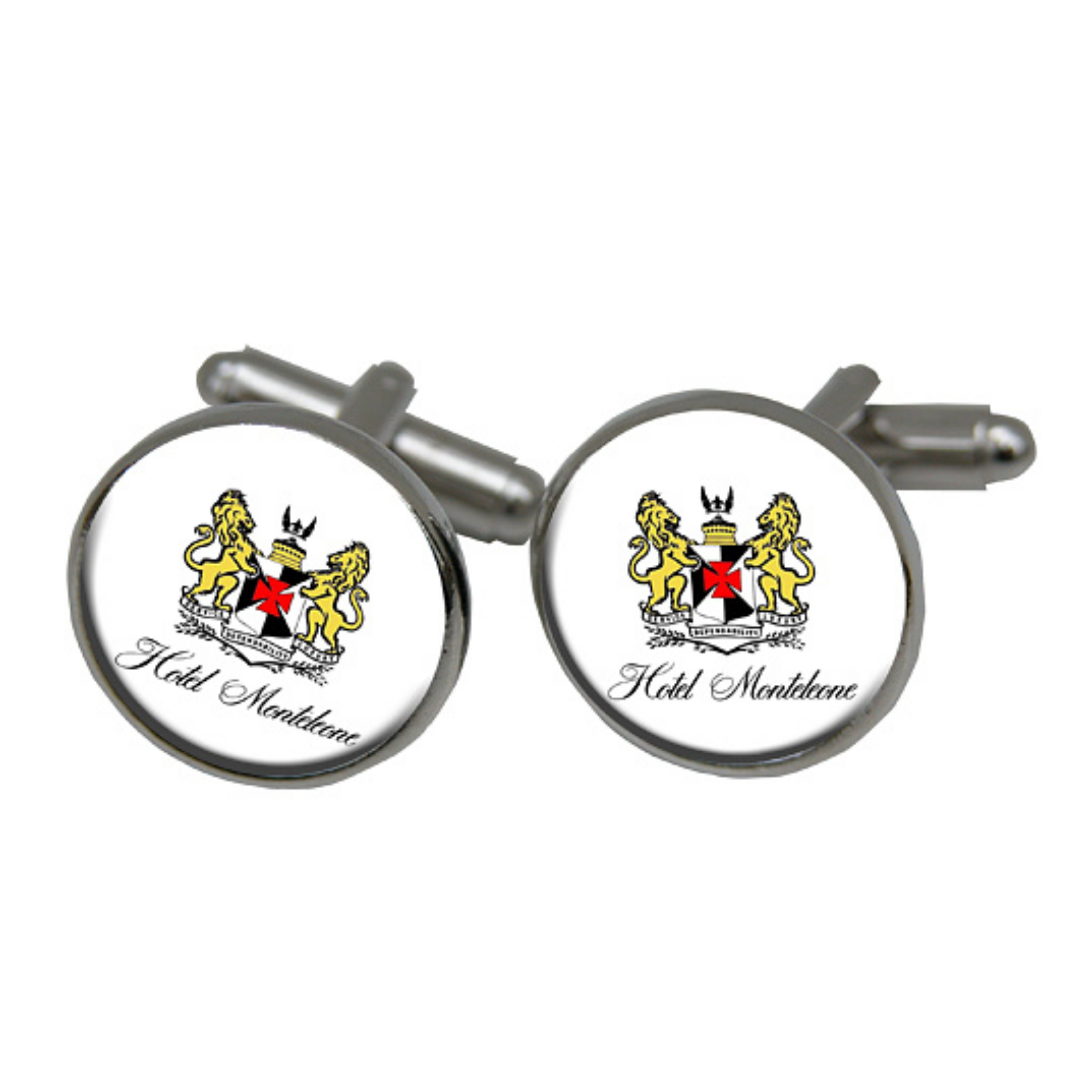 Custom Cuff Links Round with YOUR logo or art