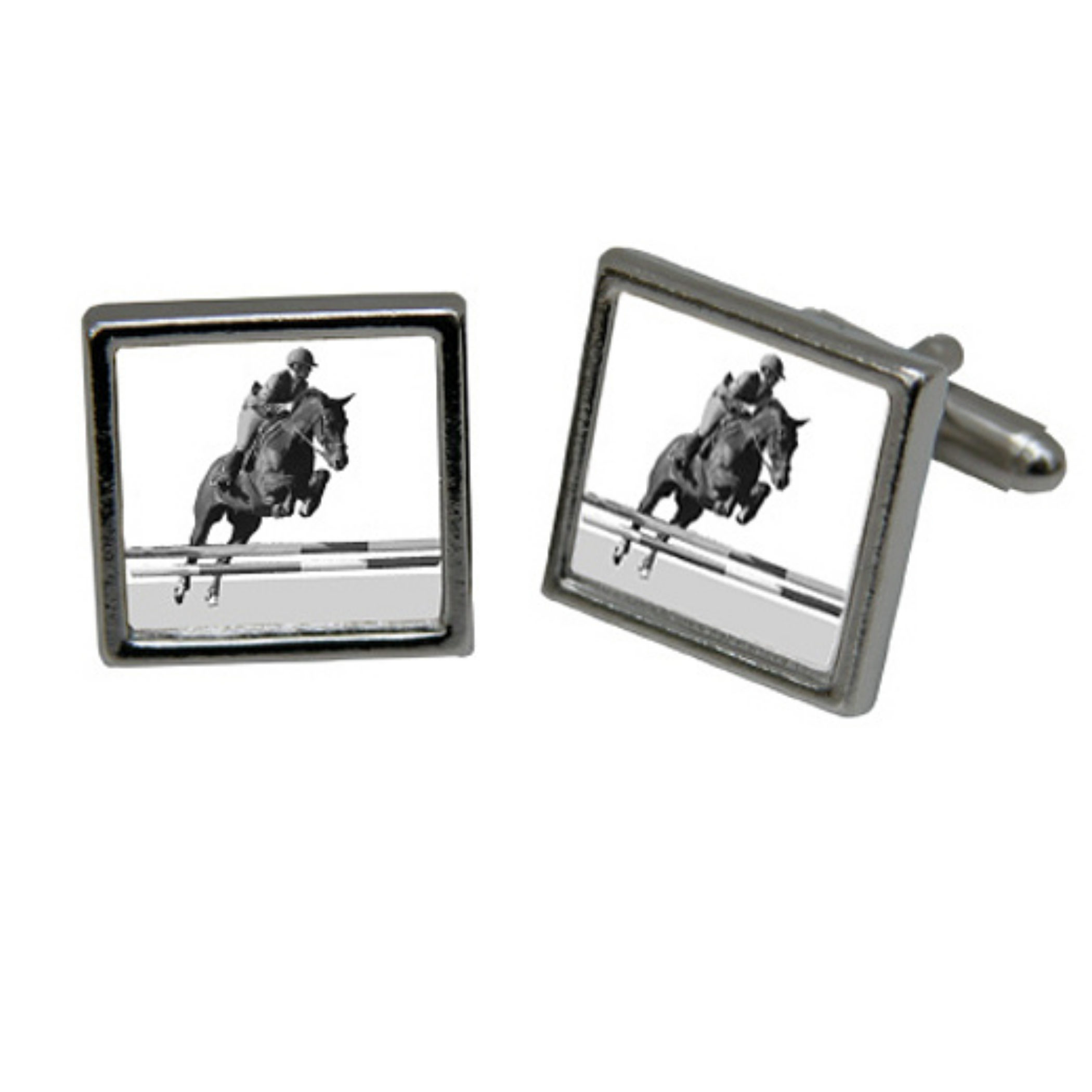 Hunter Jumper Horse Cuff Links