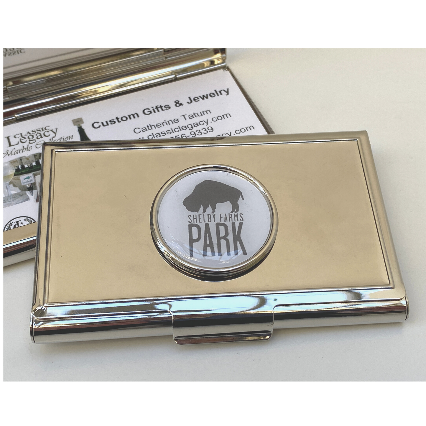 Custom Business Card Holder | With Your Logo