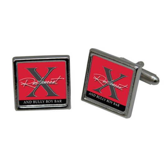 Cuff Links Custom Square with Your logo or art