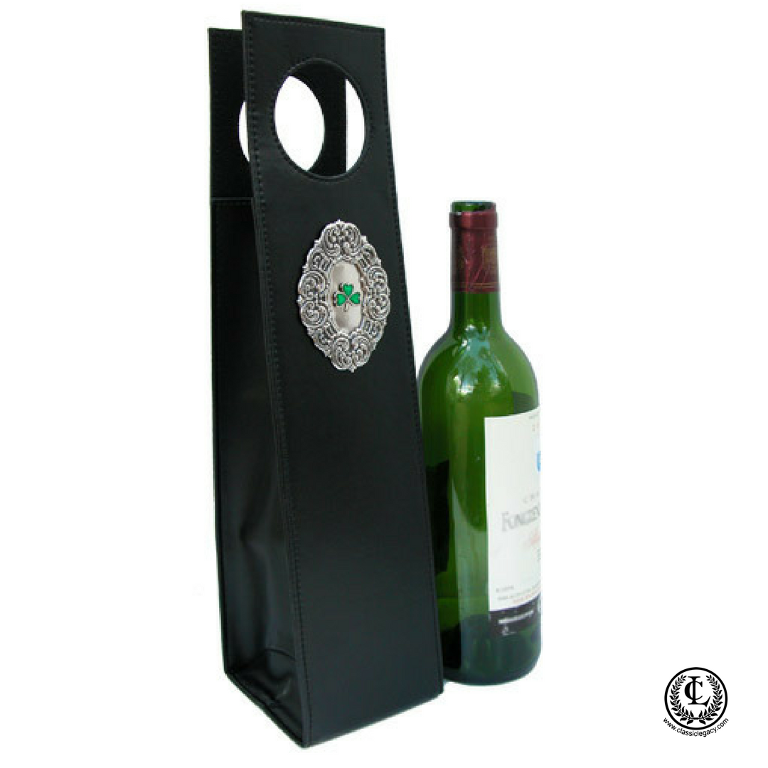Beverage Carrier, Irish Medallion,  Irish Gift