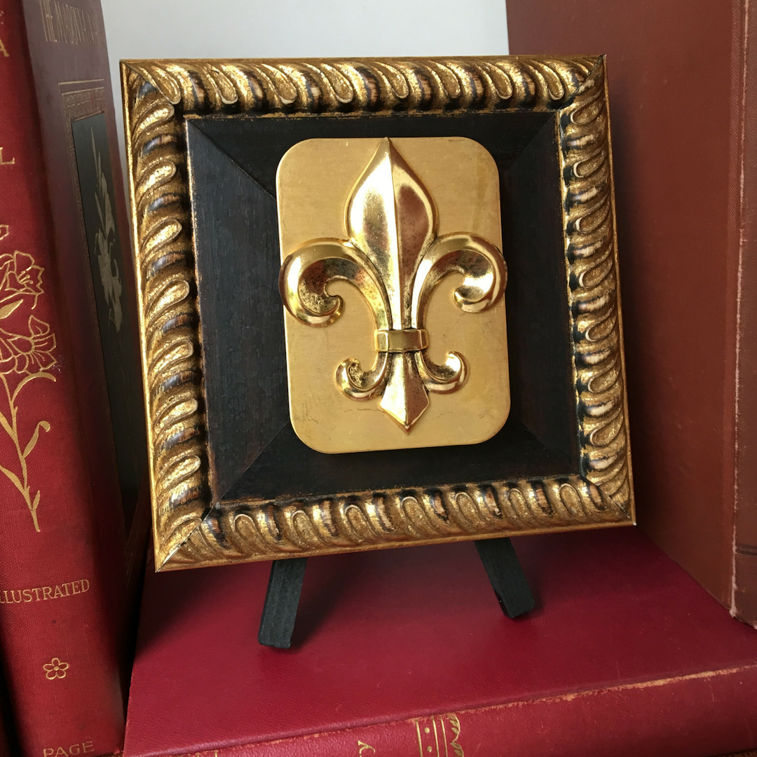 Wooden Art,  Fleur de Lis 12