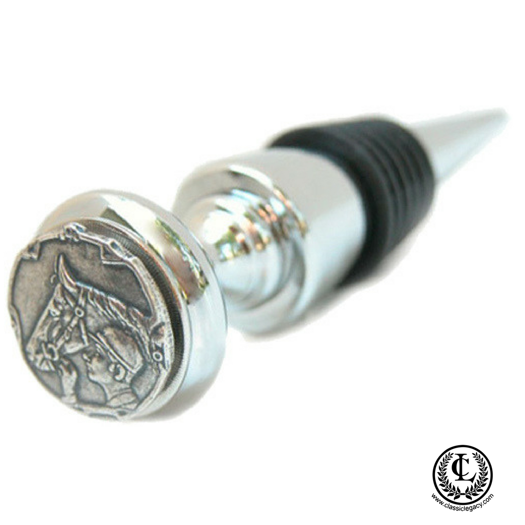 Bottle Stopper, Racehorse and Jockey, Horse Race Gift, Derby Party Gift