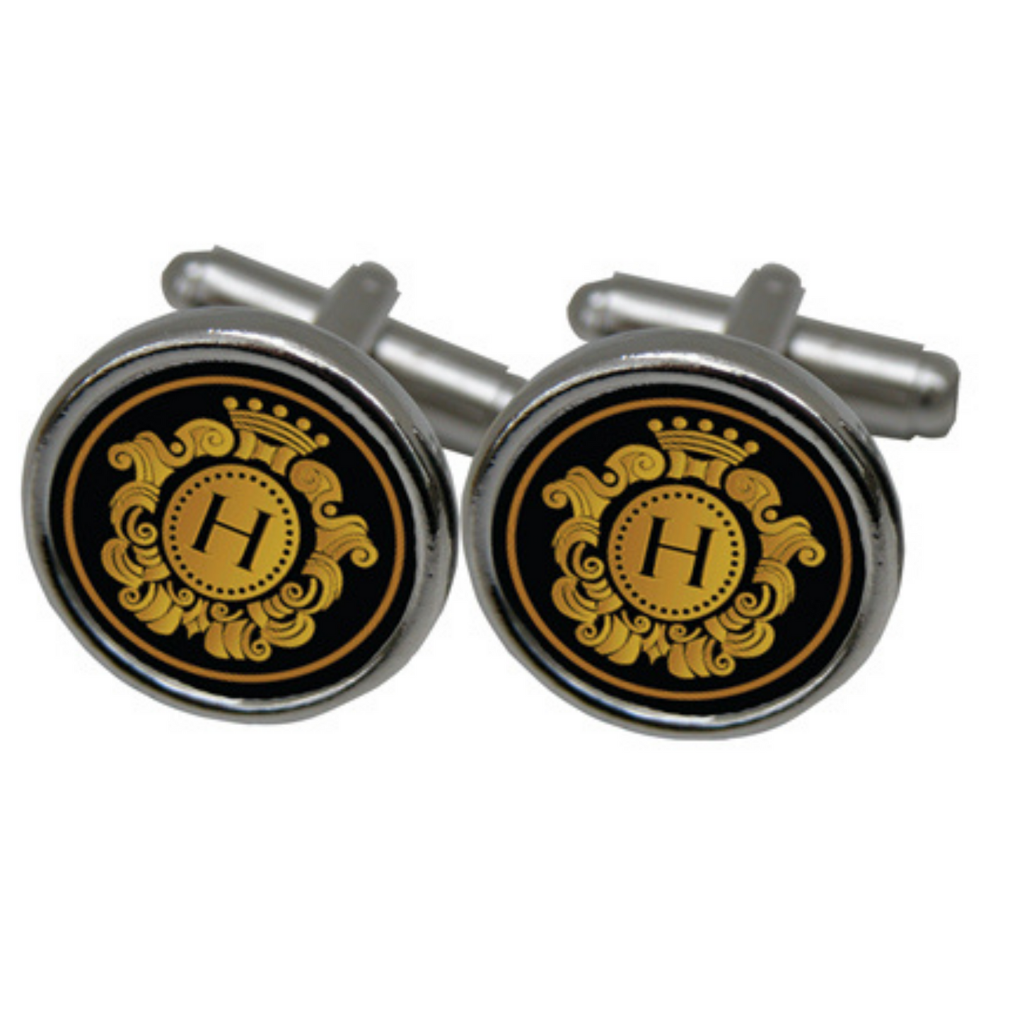 Custom Cuff Links Round with YOUR logo or art
