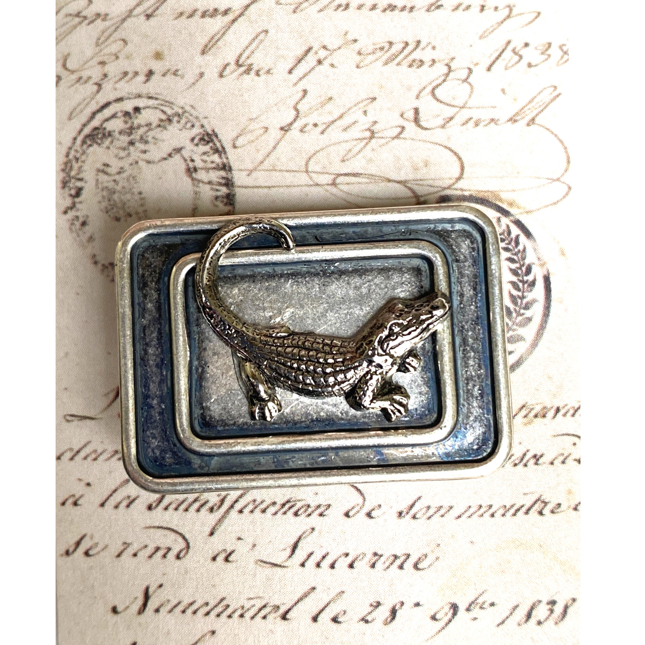 Gator Lapel Pin Brooch