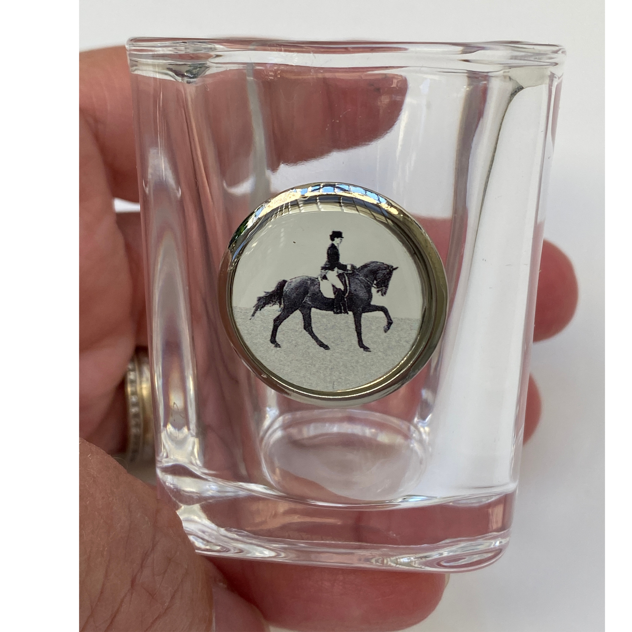 Shot Glass, Dressage Theme Gift