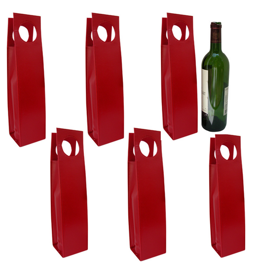 Red Wine Carriers Set of 6