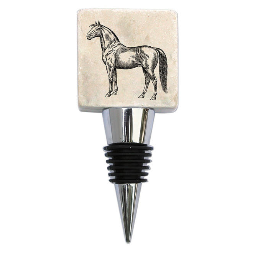 Equestrian Custom Bottle Stopper | Horse Show Gift | Gift for with Your Logo