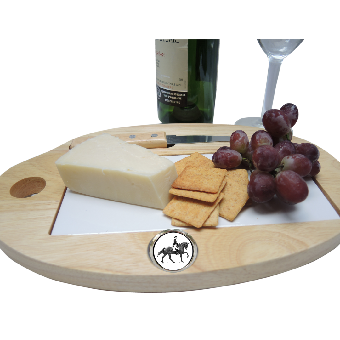 Dressage Theme Cheeseboard