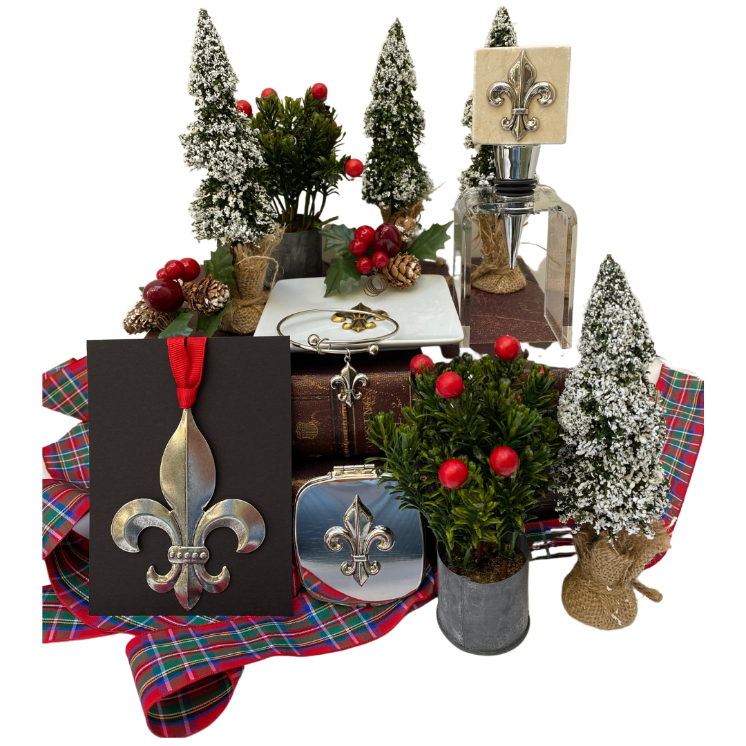 Gifts included in Fleur de Lis Gift Box
