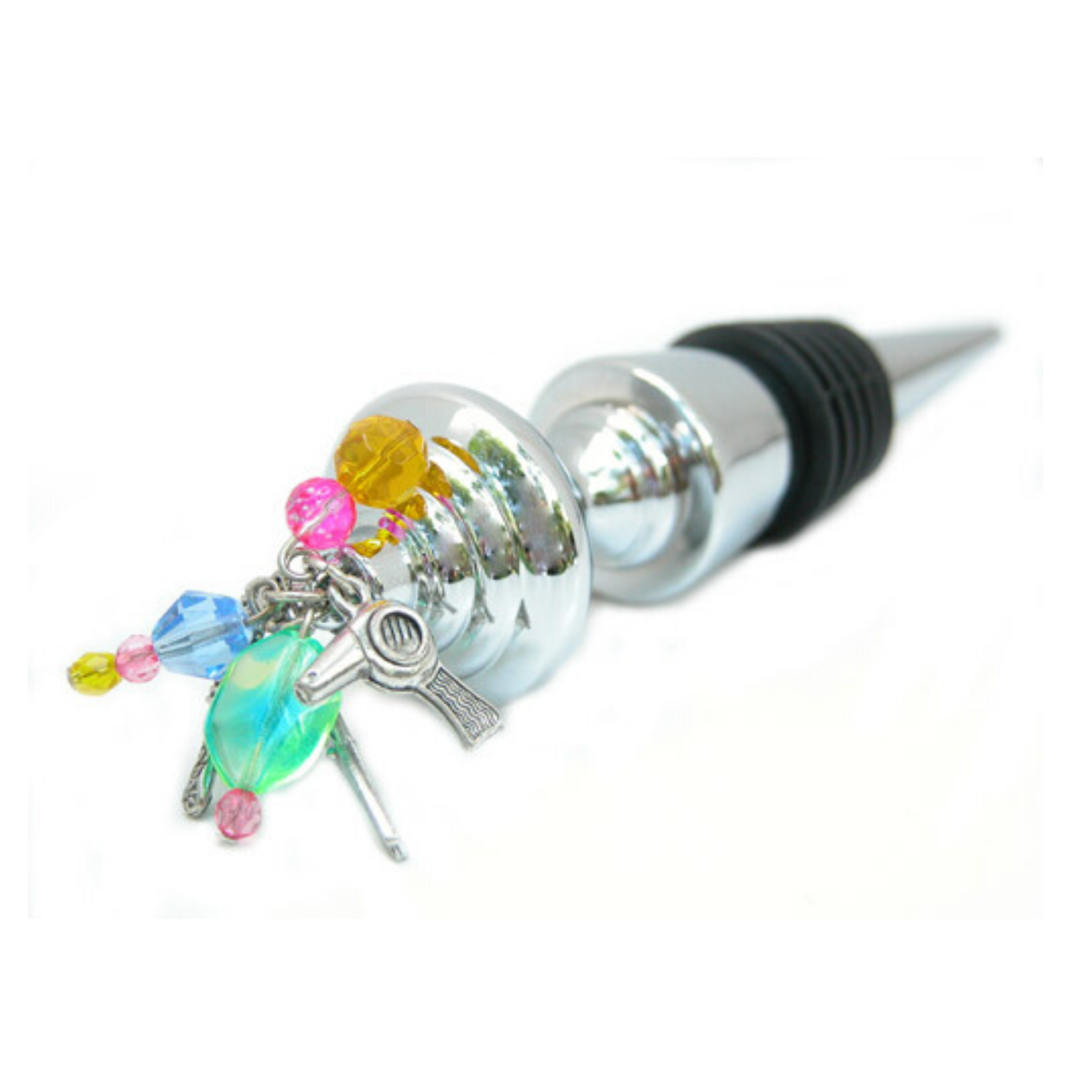 Bottle Stopper Hairdresser Theme, Gift for Hairdresser