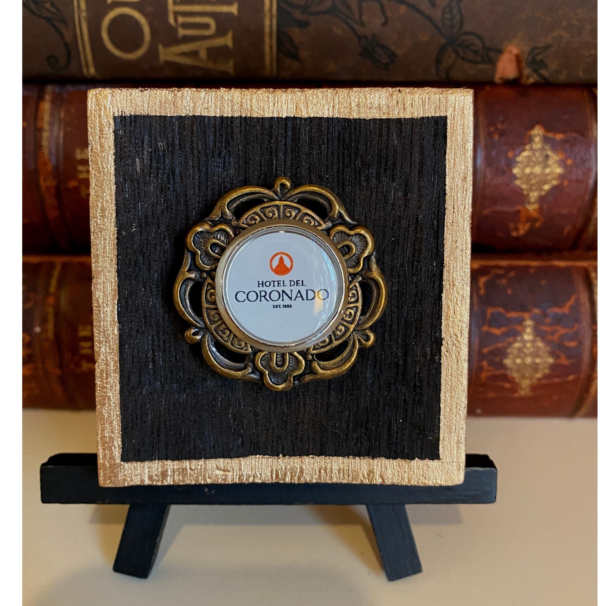 Bourbon Barrel Wooden Art, Custom Corporate Gift, Featuring Your logo or Art. Corporate Gift